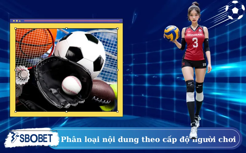 Phân loại nội dung theo cấp độ người chơi